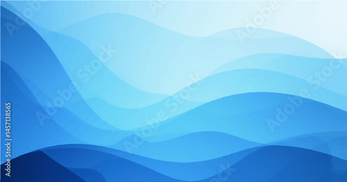 light blue gradient background / blue radial gradient effect vector