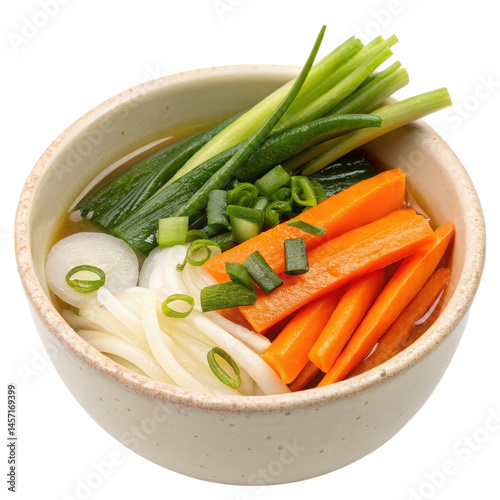 fresh vegetables on a white background