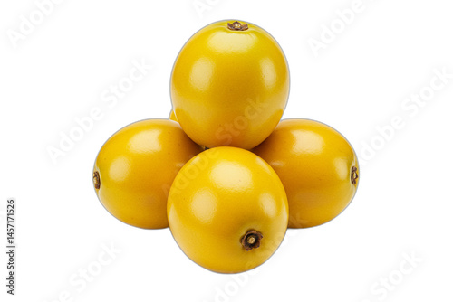 Yellow Seedless Fruits: Still Life of Superfood Produce