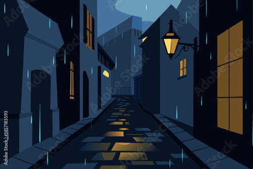 night city street