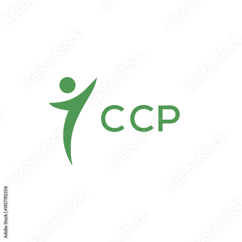 CCP letter logo design