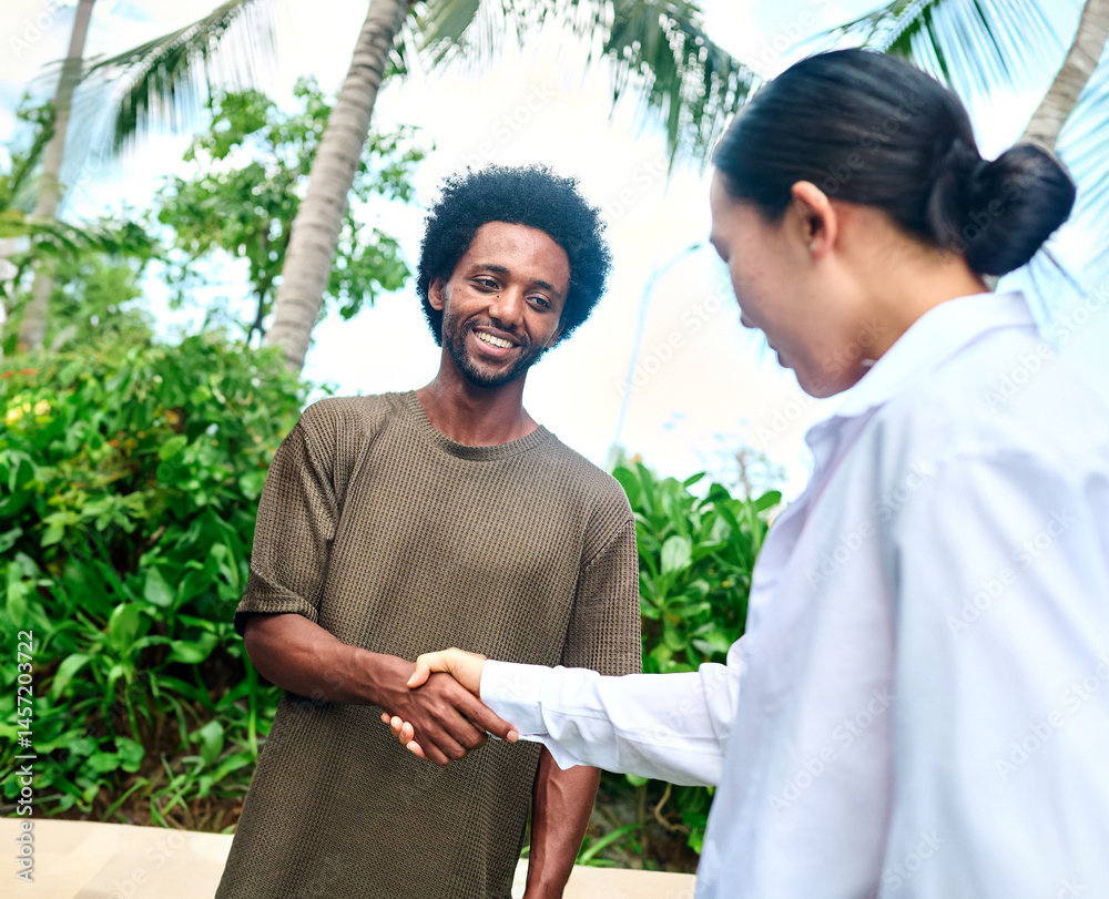 couple house property agent home real estate business buying investment apartment agreement deal client buyer new loan handshake shaking meeting agreement hand signing contract