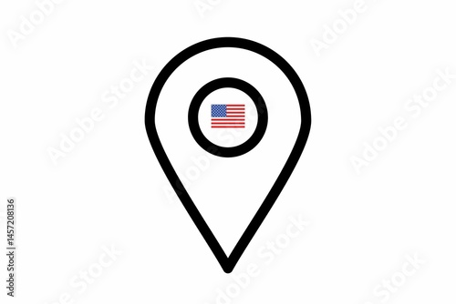 map pointer with pin of America , map pointer icons of USA , America of map pointer, Free Download map pointer with pin of America , map pointer icons of USA , America of map pointer, - GFXLoad