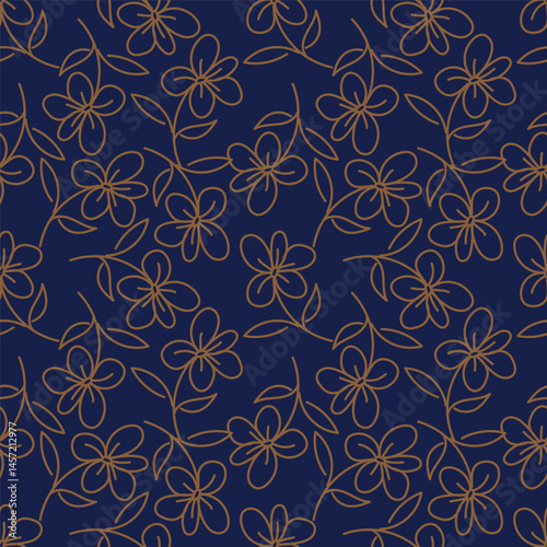 Cute feminine seamless watercolor pattern with little tiny wildflowers, hand drawn

