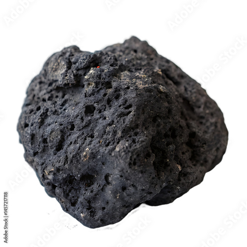 coal isolated on white background