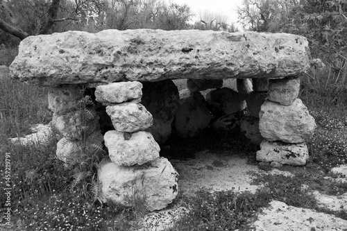 ancient Italian Prehistoric site in Puglia