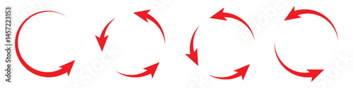 Refresh icon vector. Green recycle vector icon symbol. Repeat and reload icons set and arrow rotation circle. Sync icon symbol convert button sign