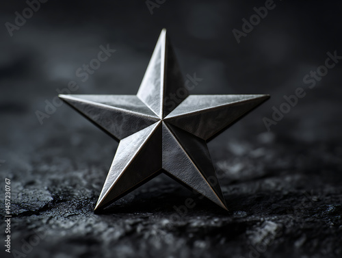 Creative Memorial Day Concept Featuring Star Motif
