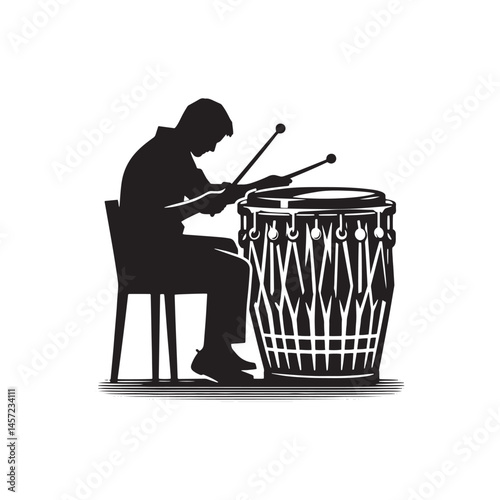 Rhythmic Pulse: A Bold Collection of Cajón Vector Silhouettes Highlighting the Unique Box Design, Rich Percussive Tones, and Cultural Depth of This Iconic Instrument.
