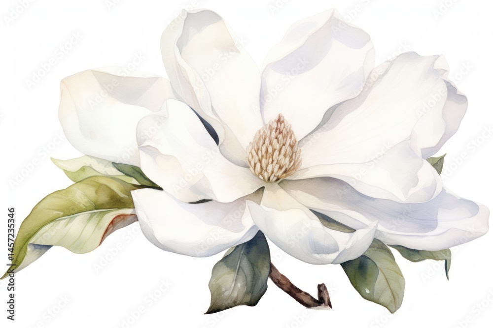 Obraz premium Blossom magnolia flower petal.