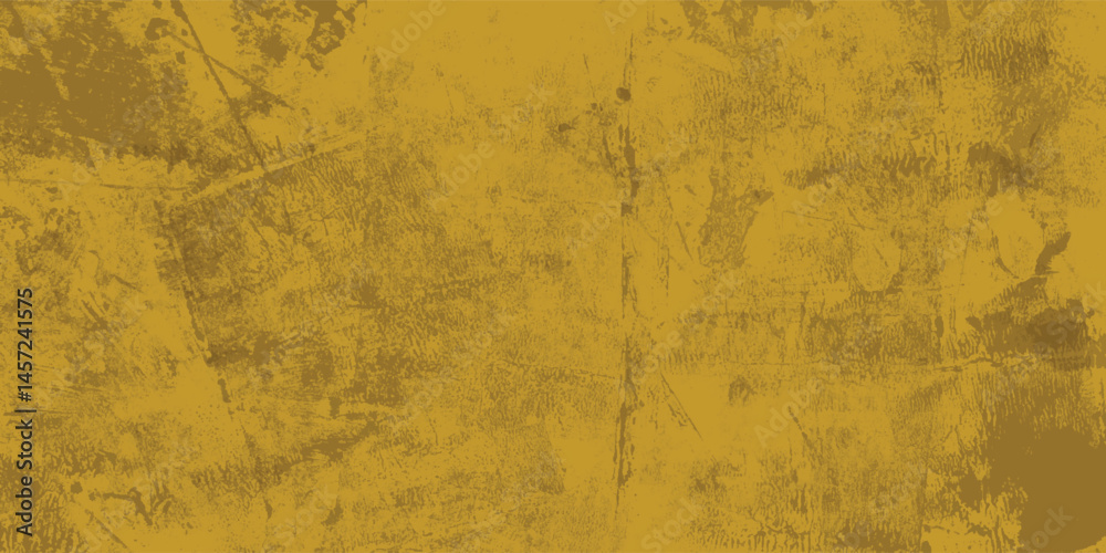 Fototapeta premium Vintage Aged Golden Texture with a Rough and Authentic Surface 