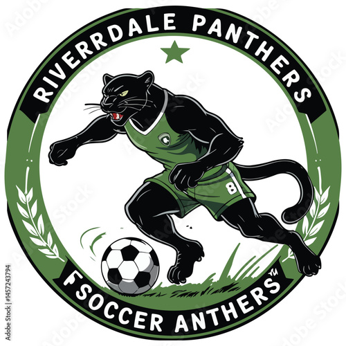 football logo with ball