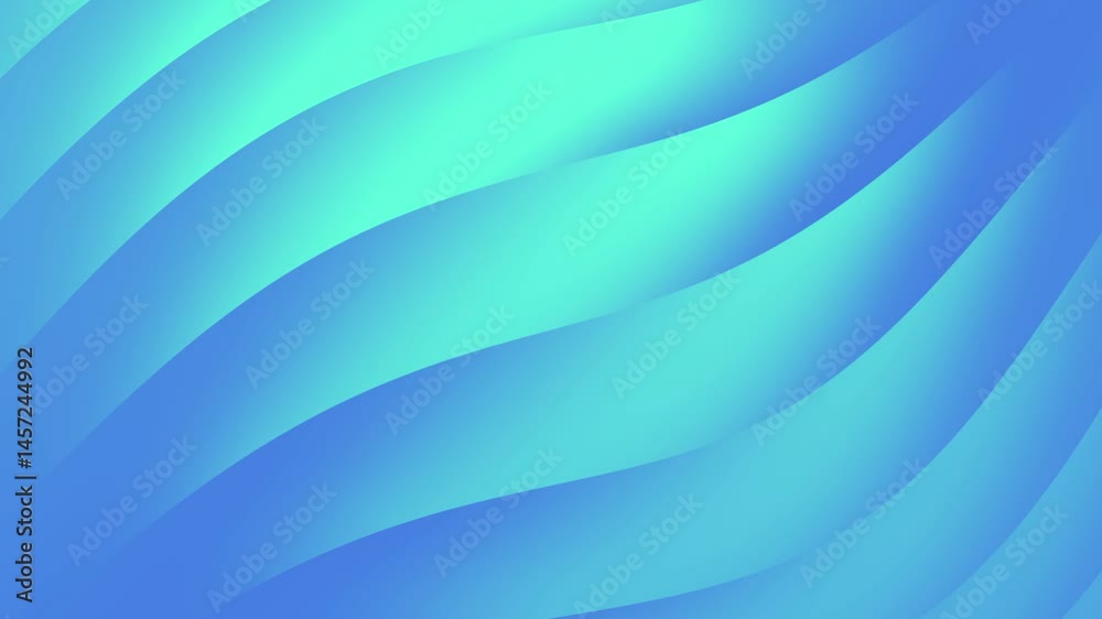 Animación abstracta de ondas y curvas en movimiento suave y fluido, con un gradiente colorido y una estética minimalista, moderna y premium.