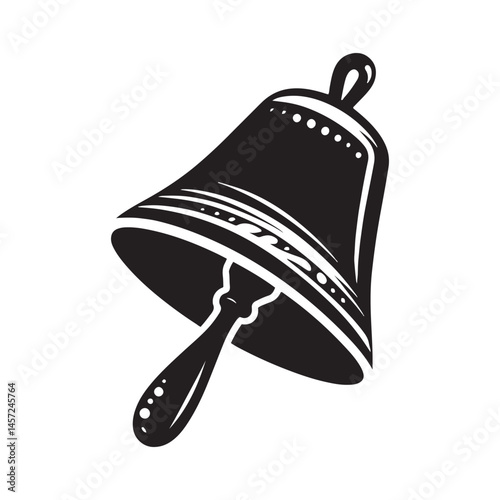 Percussive Charm: A Distinctive Collection of Cowbell Vector Silhouettes Showcasing the Bold Shape, Sharp Tone, and Rhythmic Importance of This Classic Percussion Instrument.
