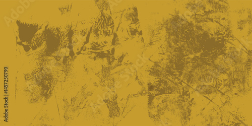 Urban Decay: Golden Brown Texture with Scratches and Grime
