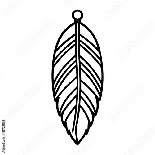 Easter earring laser cut SVG file vector illustration