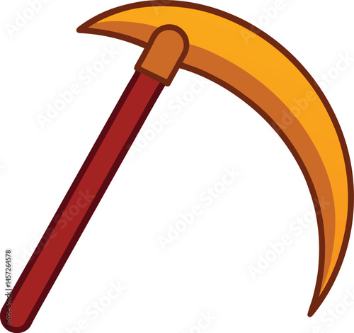 sickle vector clipart