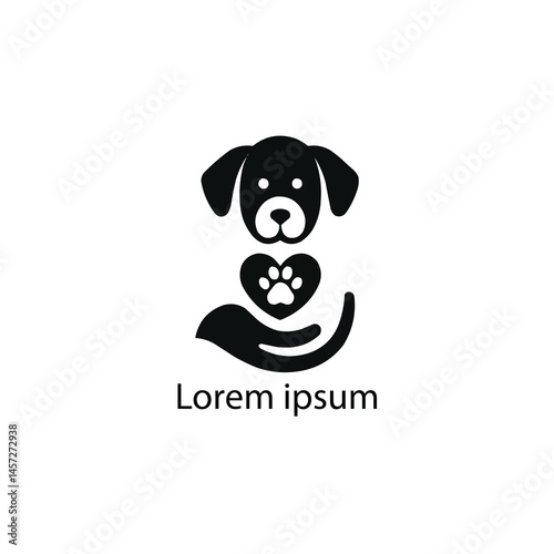 a pet logo on 