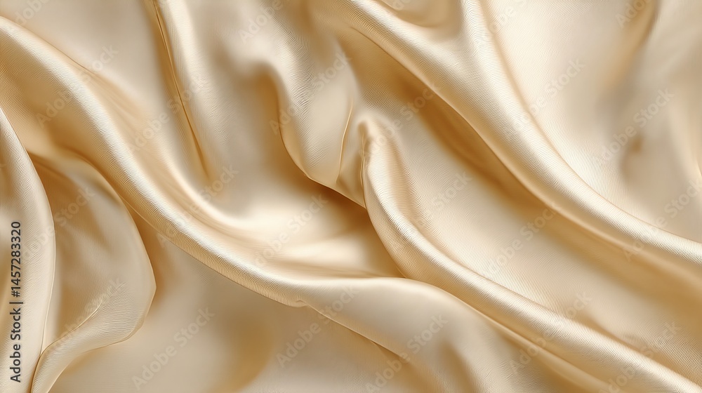 Light gold beige silk fabric closeup texture Smooth elegant background for templates Light gold beige silk fabric closeup texture Smooth elegant background for templates