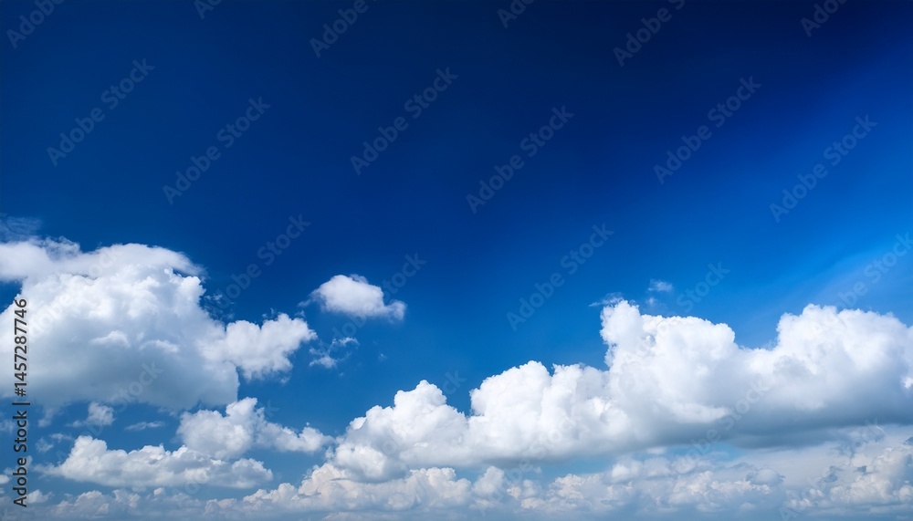 Fototapeta premium blue sky with white cloud
