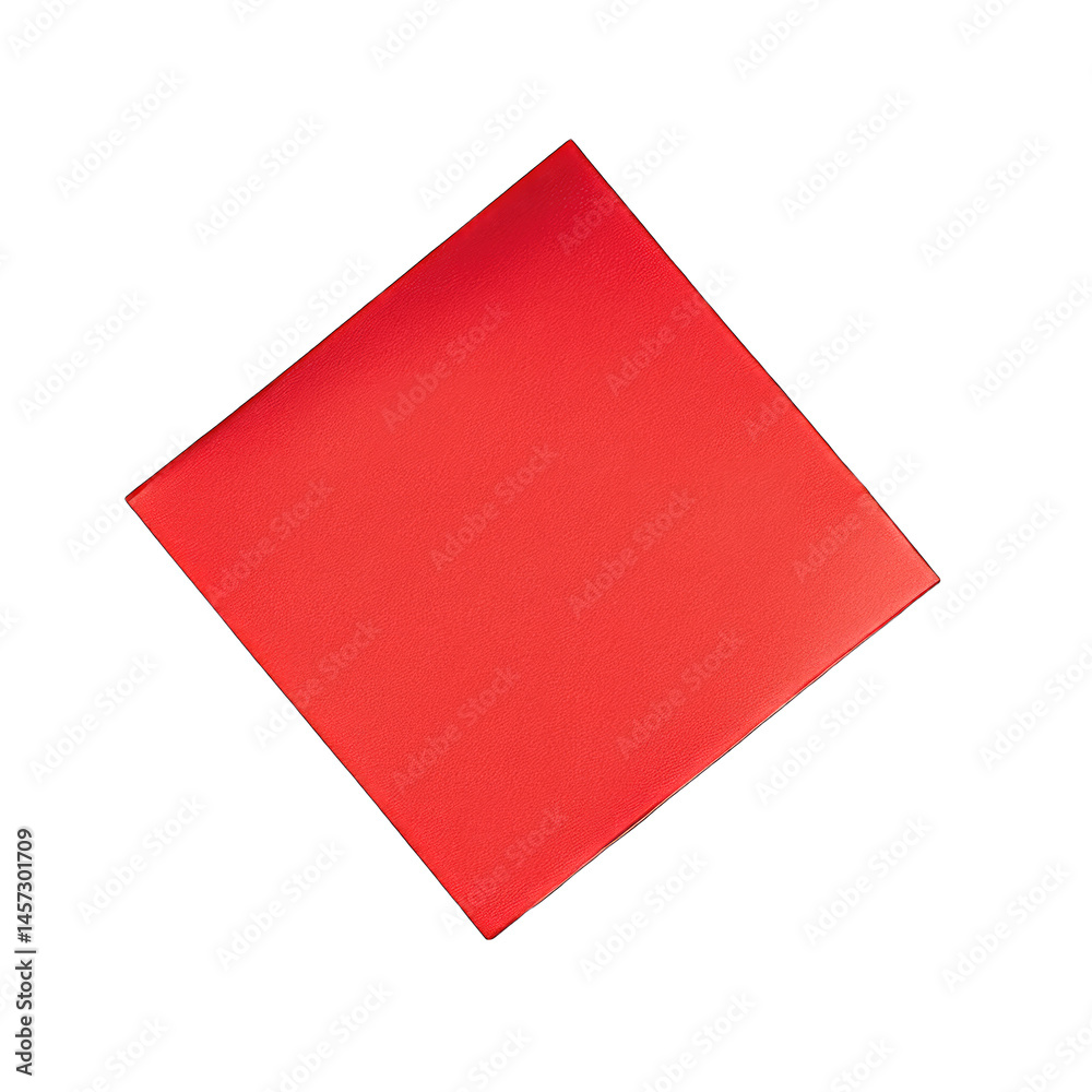 Red Sticky Note isolated on transparent background Red Sticky Note isolated on transparent background