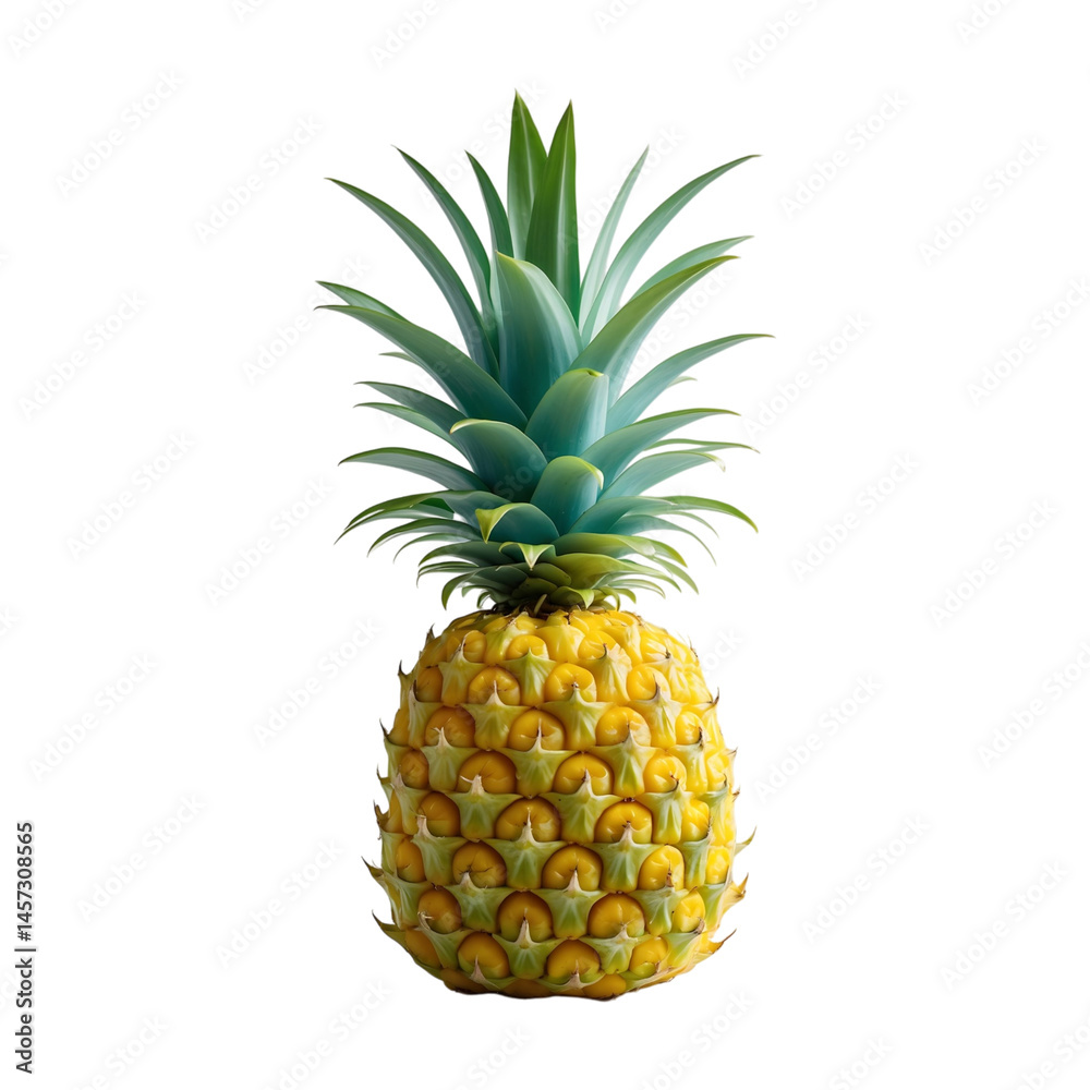 Pineapple Fruit Image With Transparent Background. Pineapple Fruit Image With Transparent Background.