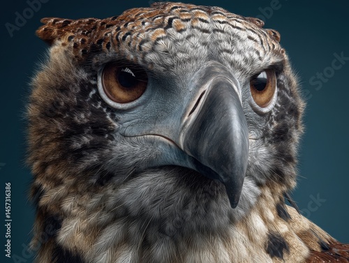 Close-up of a majestic bird...