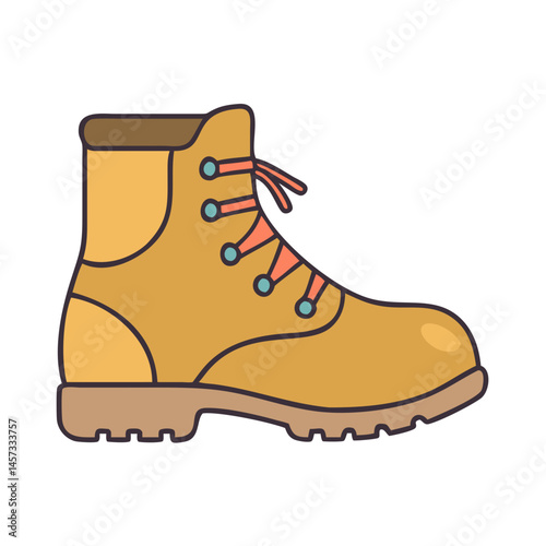 Find the perfect hiking boot illustration: explore durable footwear for outdoor adventures today