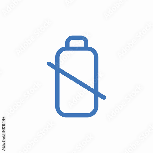 phone low battery icon sign vector