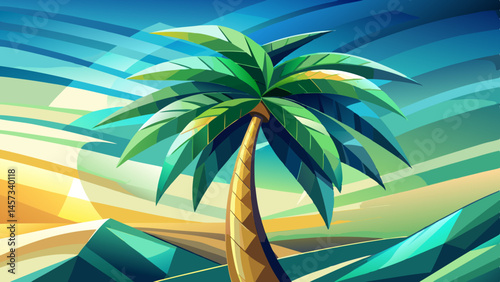 This isn’t just a tree—it’s a symbol of coastal life, of warm winds and wide skies.
A frame of fan palms against the sea tells a story of summer that never ends.
Your vector can convey the balance bet