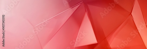 Obraz na płótnie A red background with triangles w salonie