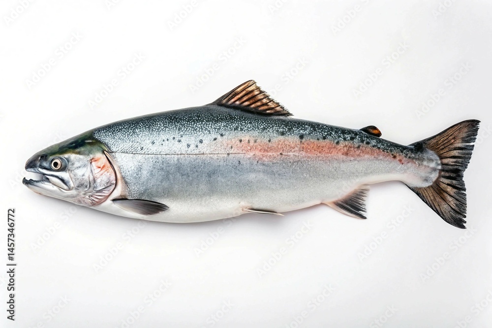 Obraz premium fresh fish on a plate