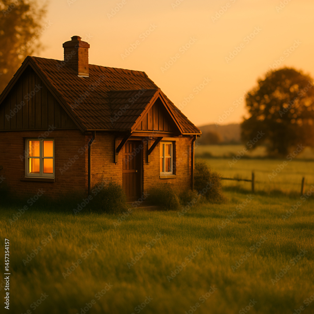 Obraz premium old abandoned house