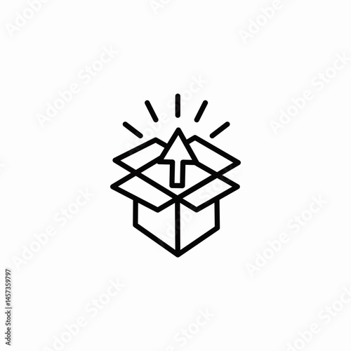 product launch ready icon sign vector
