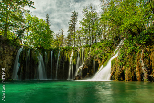 Obraz na płótnie Laghi di Plitvice w salonie
