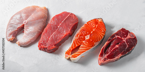 Variety of Raw Meat – A Culinary Selection