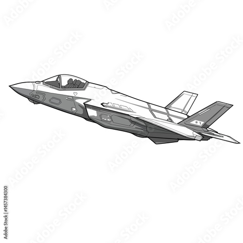 F-35 Lightning II Fighter Jet in Flight,
Stealth Fighter Jet F-35 Flying High,
Modern Military Aircraft, F-35 Lightning II,
Advanced Combat Aircraft, F-35 Jet,
F-35, 5th Generation Fighter Jet