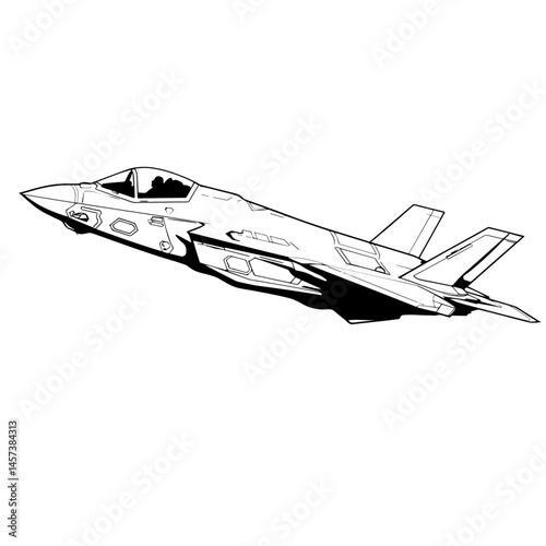 F-35 Lightning II Fighter Jet in Flight,
Stealth Fighter Jet F-35 Flying High,
Modern Military Aircraft, F-35 Lightning II,
Advanced Combat Aircraft, F-35 Jet,
F-35, 5th Generation Fighter Jet