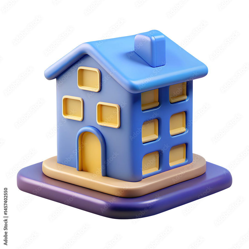 building 3d render icons in cartoon plastic style minimal isolated on transparent white background, clipping path