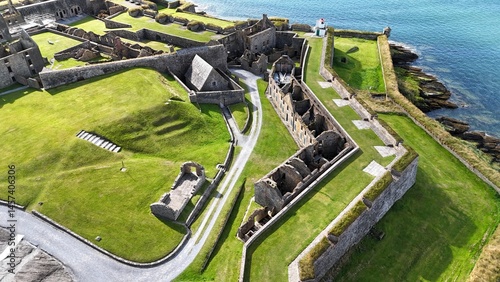 survol de la baie de Kinsale en Irlande près de Cork
