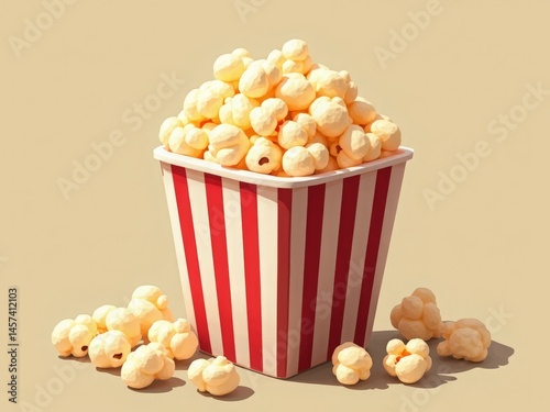 bucket of popcorn