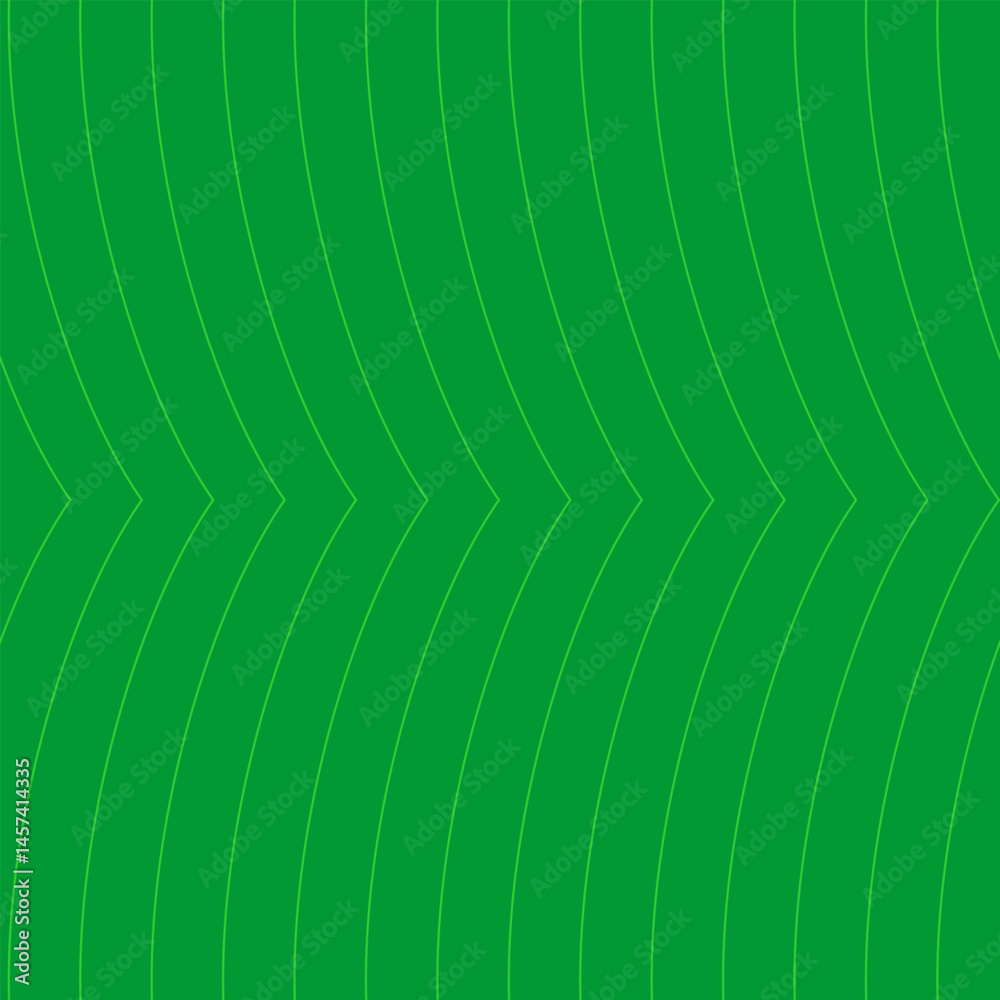 Obraz premium Leaf seamless pattern. Simple green plant tropical leaf texture with thin geometrical vein lines