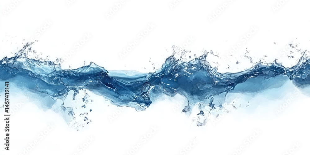Abstract Water Splashing Abstract Water Splashing
