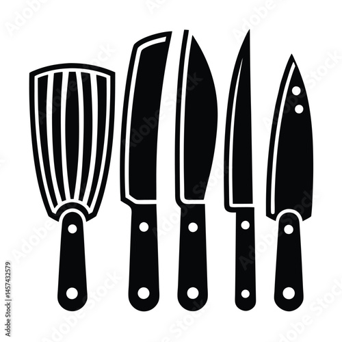 a black vector icon a wire whisk vector art silhouette