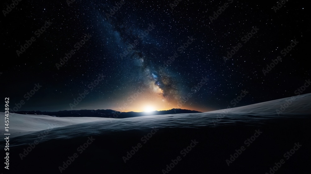 A dark sky with a large milky white cloud in the middle A dark sky with a large milky white cloud in the middle