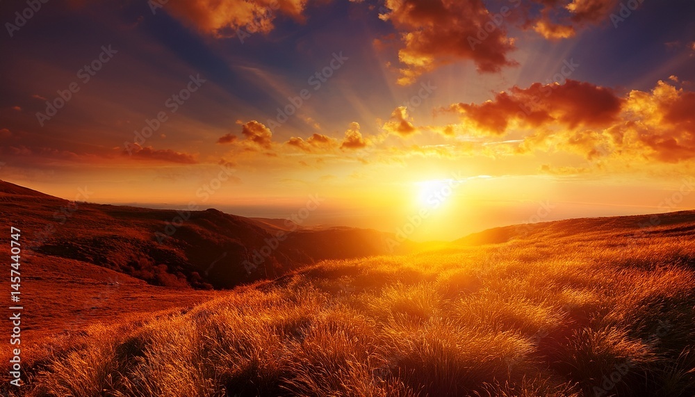 golden sun on red sky miracle of nature golden sun on red sky miracle of nature