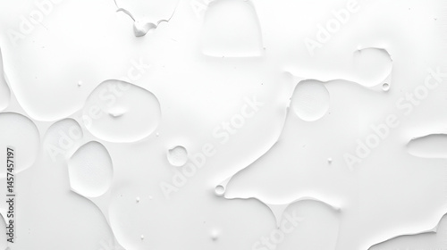 Background of white concrete wall showcases convex pattern