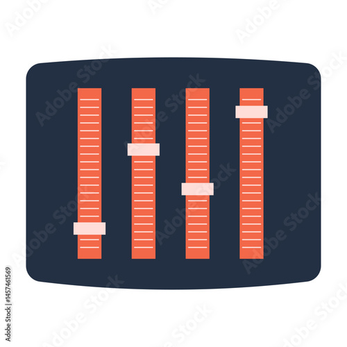 Podcast Elements Including Audio Controls, Headphones, Mobile Apps, and Sound Visuals