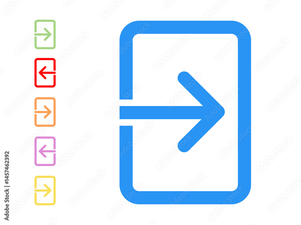vector illustration of mobile log in vector illustration of mobile log in