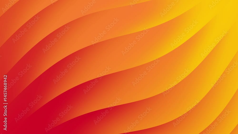 Animación abstracta de ondas y curvas en movimiento suave y fluido, con un gradiente colorido y una estética minimalista, moderna y premium.